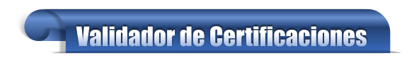 Validador de Certificaciones